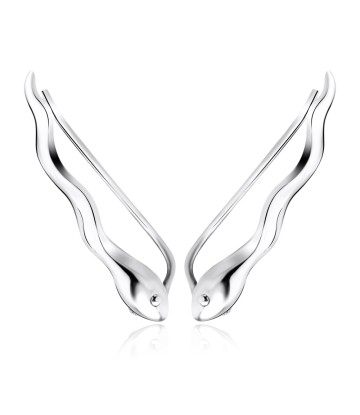 Silver Earring Little Snake EL-119